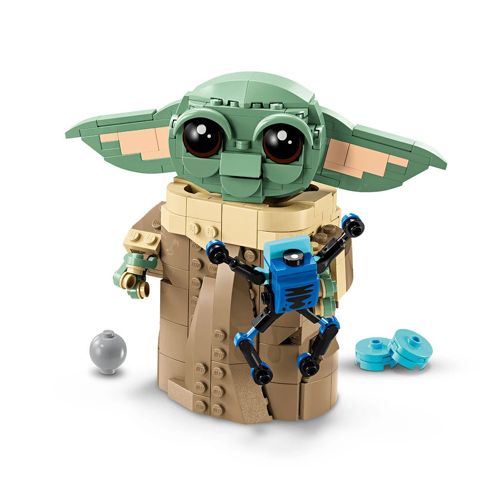 LEGO Star Wars : Le Mandalorien Grogu et son landau à répulseurs, Figurine à construire et à collectionner 75403