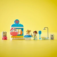 LEGO DUPLO Town Visit to the Vet Clinic Toy, Pretend Play Toy 10438