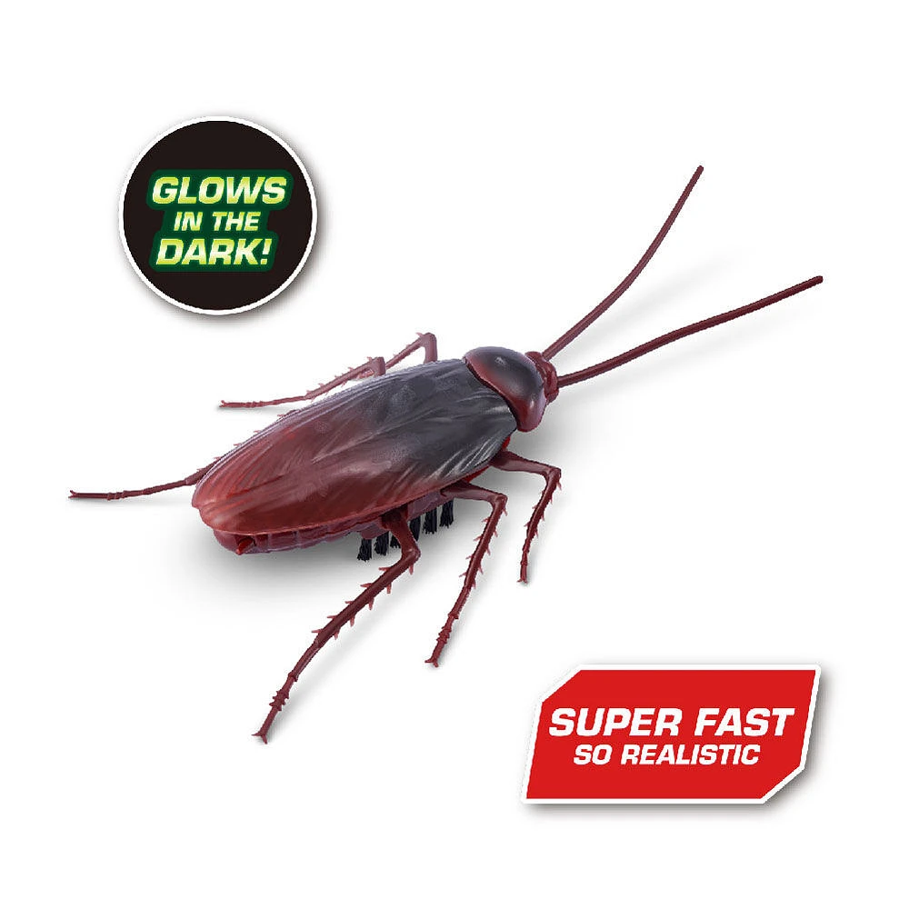 Robo Alive Crawling Cockroach Glow in the Dark Robotic Toy by ZURU