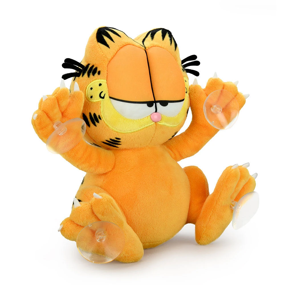 GARFIELD - 8" SUCTION CUP PLUSH - GARFIELD 8" SUCTION CUP PLUSH RELAXED