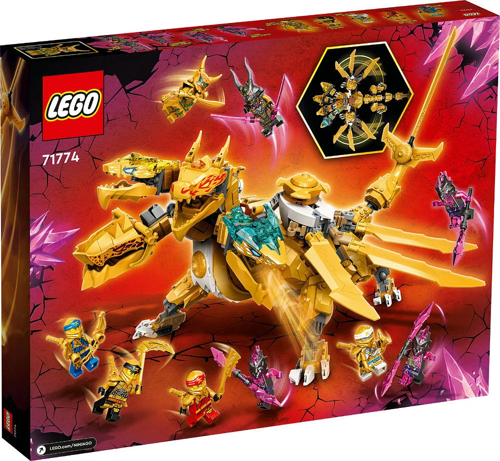 LEGO NINJAGO Lloyd's Golden Ultra Dragon 71774 Building Kit (989 Pieces)
