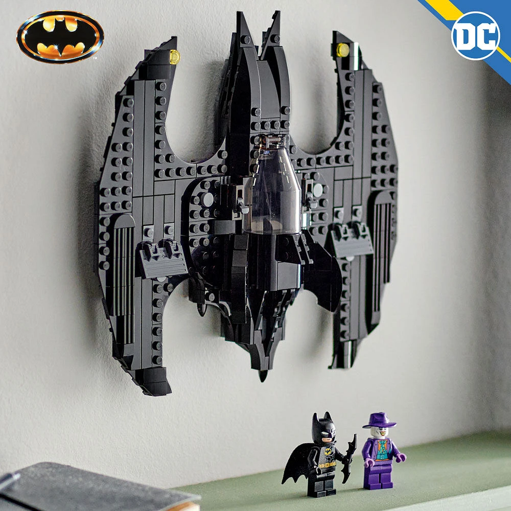 LEGO DC Batwing: Batman vs. The Joker 76265 Building Toy Set (357 Pieces)