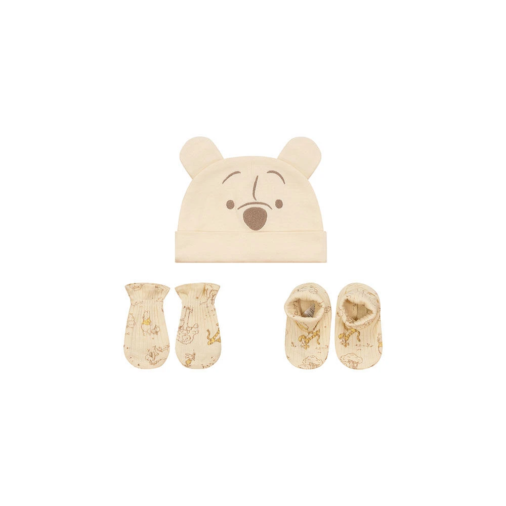 Pooh IU 3 Piece Accessories Set Yellow O/S
