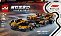 LEGO Speed Champions Voiture de course McLaren F1 Team MCL38, Ensemble de véhicule et de pilote 77251