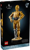 LEGO Star Wars C-3PO Buildable Droid Figure, Collectible Nostalgic Gift Idea for Adults 75398