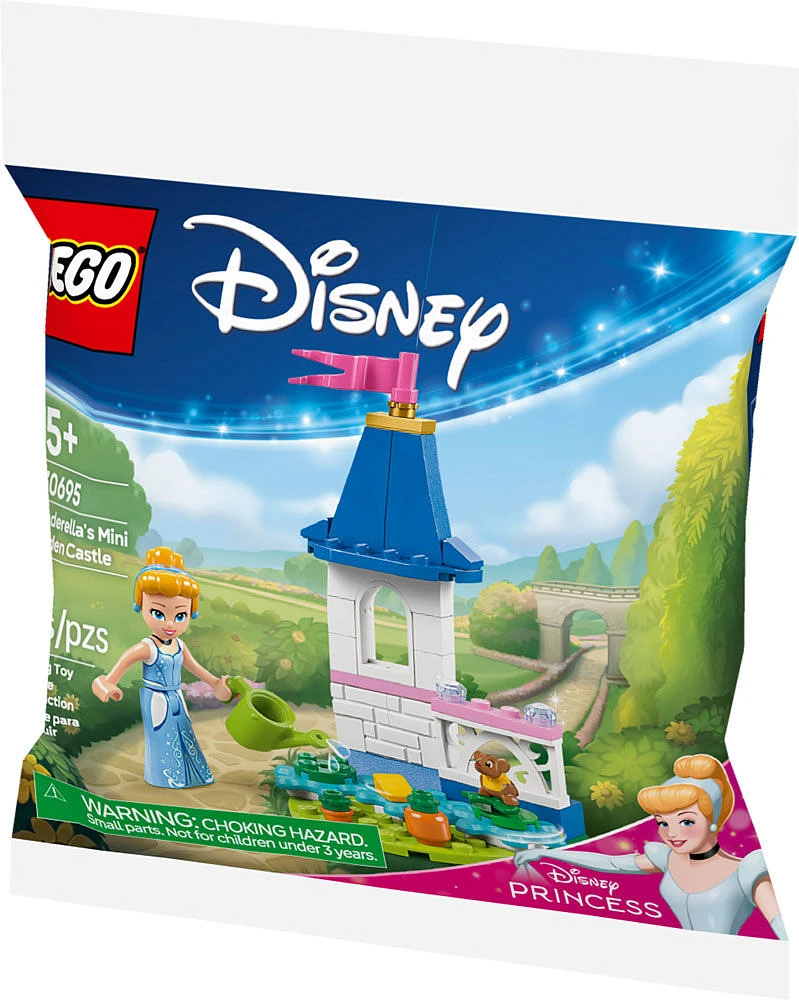 LEGO Disney Princess Le château miniature de Cendrillon avec un jardin 30695