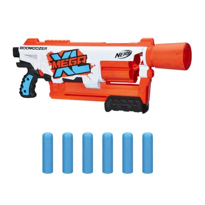 NERF Roblox MM2 Shark Seeker Dart Blaster, Shark-Fin Priming with 3 Mega  Darts