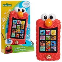 Téléphone pour Faire Semblant d'Apprentissage avec Elmo de Sesame Street, Jouet Educatif et d'Apprentissage