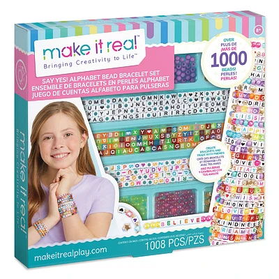 Kit de bracelet alphabet Make it Real