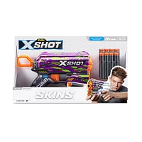 X-Shot Skins Flux Dart Blaster (8 Darts) by ZURU