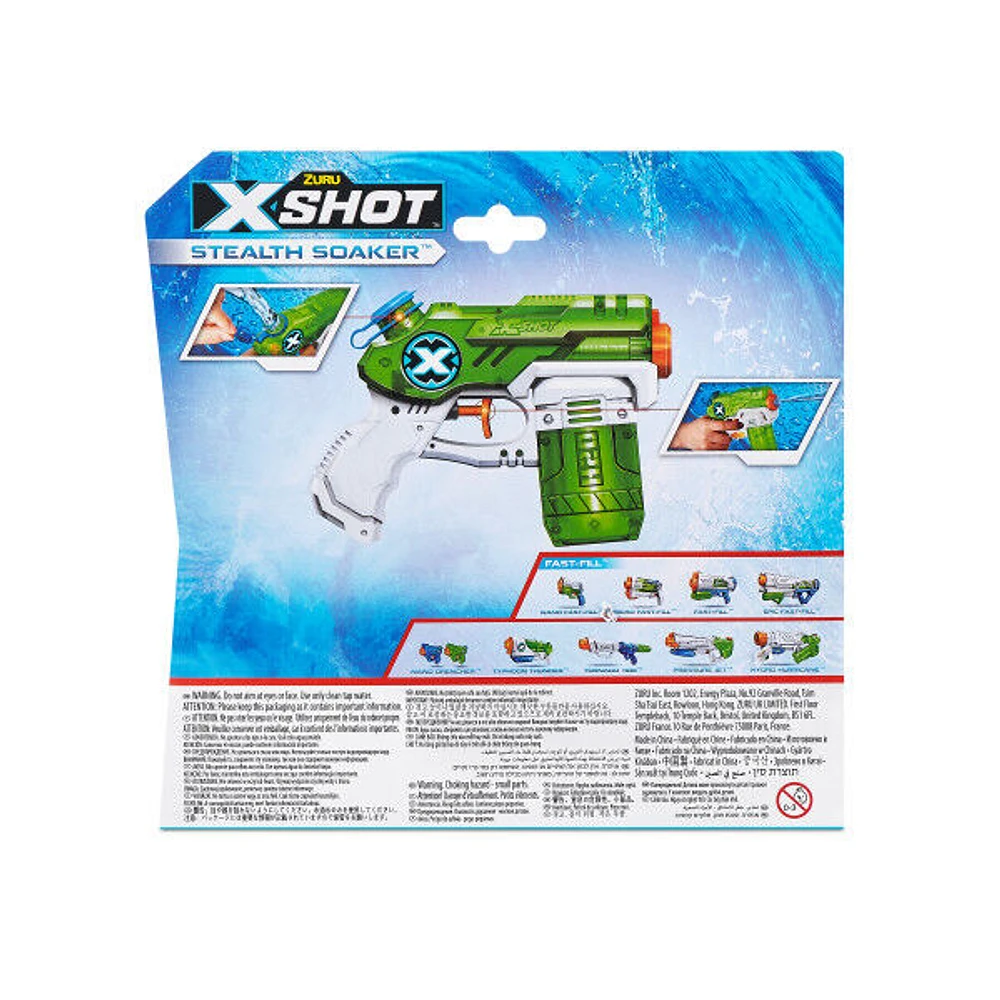 Zuru X-Shot Water Warfare Stealth Soaker Water Blaster (Colour May Vary)