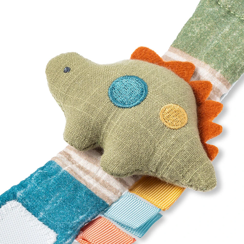 Itzy Bitzy Rattle Dino Wrist Rattle