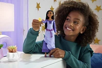 Disney's Wish Singing Asha of Rosas Fashion Doll & Star Figure, Posable with Removable Outfit (English)  