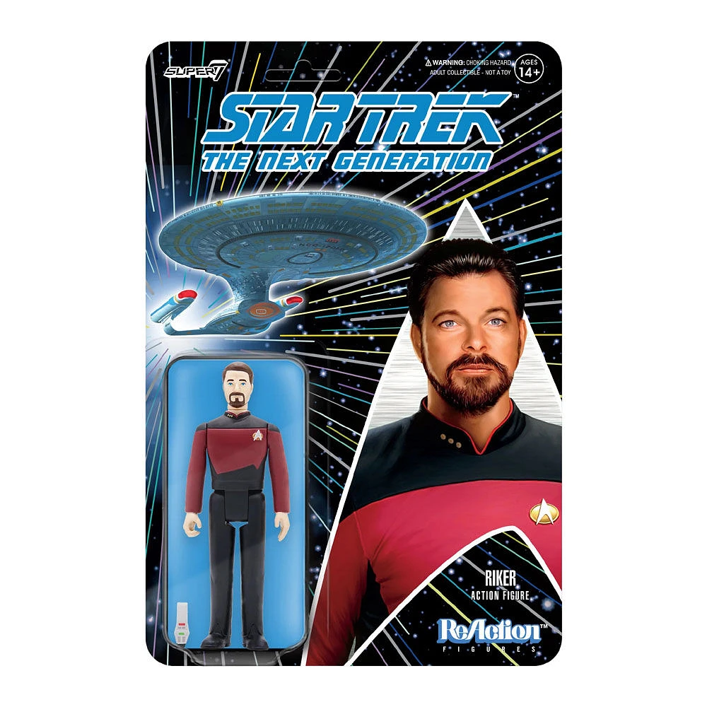 Star Trek: The Next Generation ReAction Figure Wave 2: Commander Riker