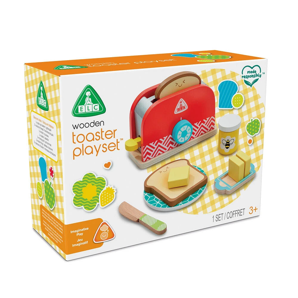 Early Learning Centre Wooden Toaster Playset - R Exclusive