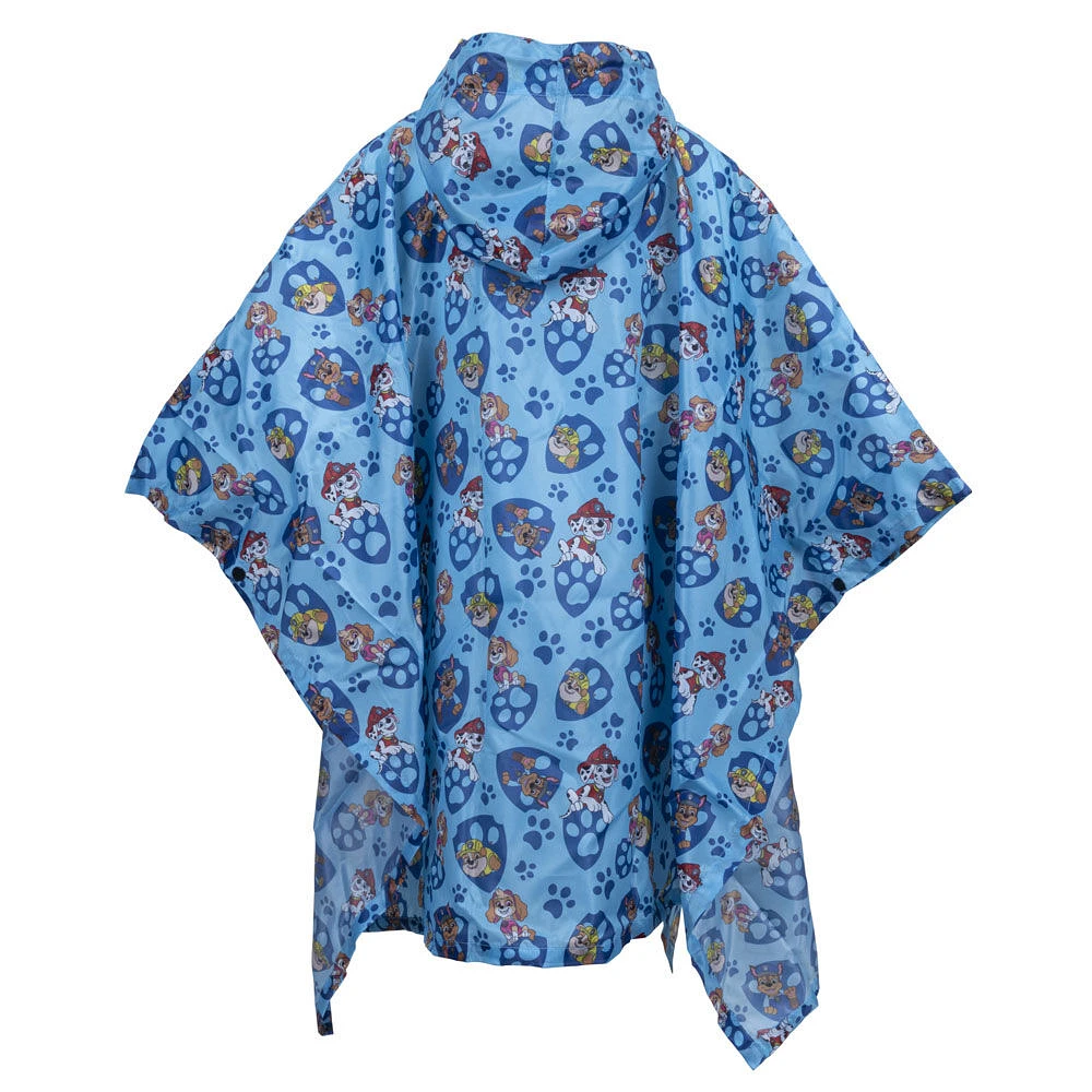 Paw Patrol Poncho Repliable Pour Enfant Pat’Patrouille Blue