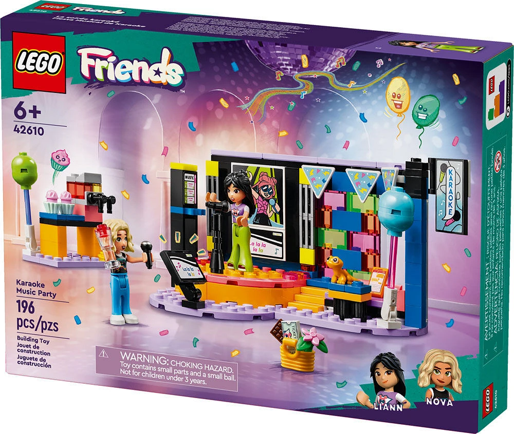 Ensemble LEGO Friends La soirée karaoké 42610