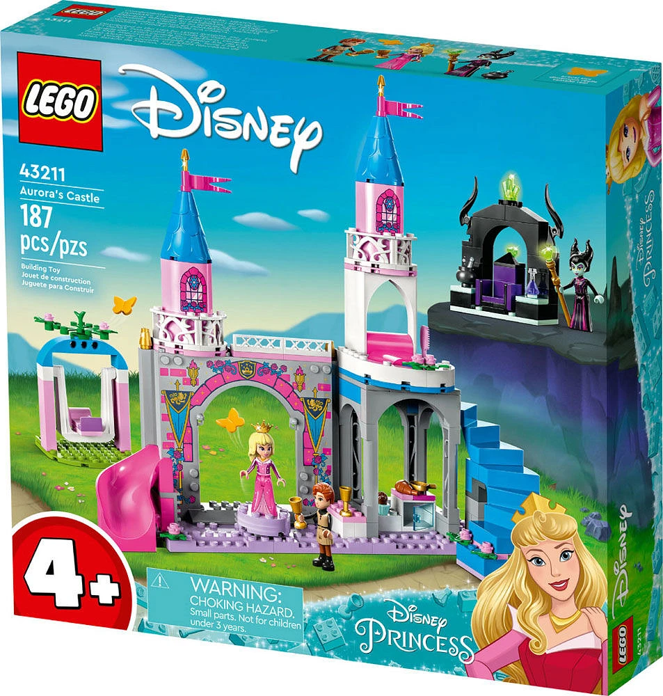 LEGO  Disney Le château d'Aurore 43211 Ensemble de jeu de construction (187 pièces)