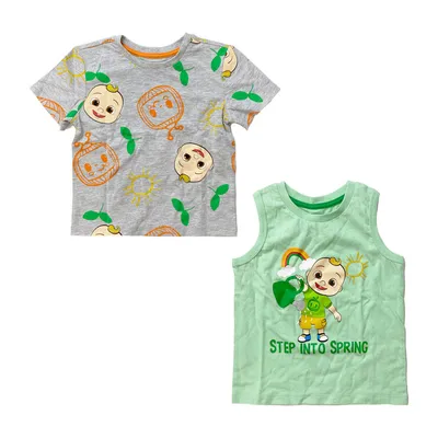 CoComelon - Spring Tee Set - Grey Heather - Size 4T -  Toys R Us  Exclusive