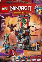 LEGO NINJAGO Le village tempête draconique, ensemble d'arène de combat avec 6 figurines et une toupie 71841