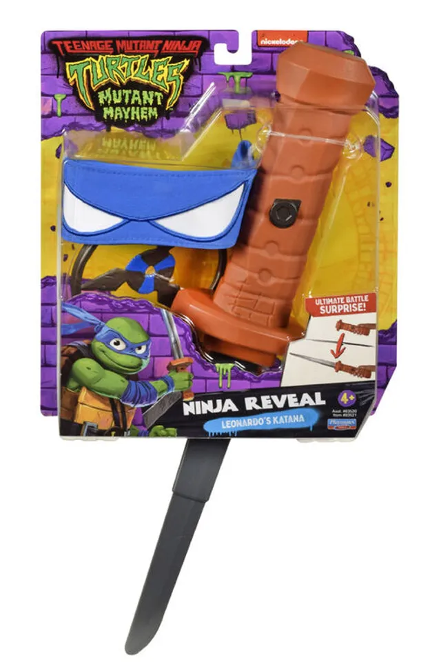 Teenage Mutant Ninja Turtles: Mutant Mayhem 5.5” Donatello Deluxe Ninja  Shouts Figure by Playmates Toys