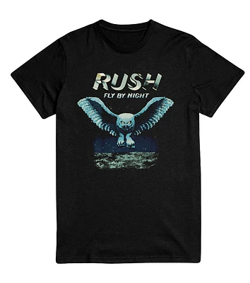 Rush- Fly By Night- Black T-Shirt