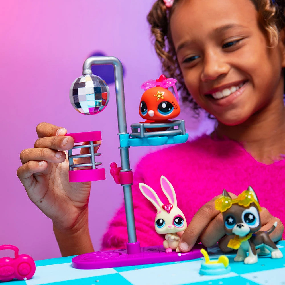 Pack de jeu Littlest Pet Shop - Disco Nights