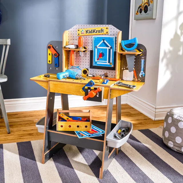 Kidkraft Blueprint Build Workbench - 41pc : Target