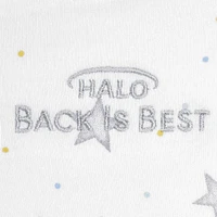 Halo Sleepsack Swaddle - 100% Cotton - Stardust - Small