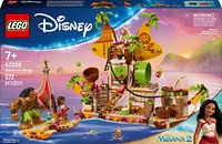 LEGO Disney Moana 2 Kakamora Barge Kids Toy - Pretend Play Building Set for Girls & Boys 7+ - 43258