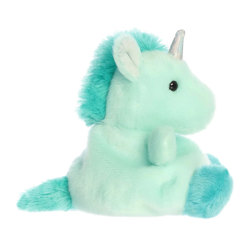 Palm Pals 5" Tilly Blue Unicorn - English Edition