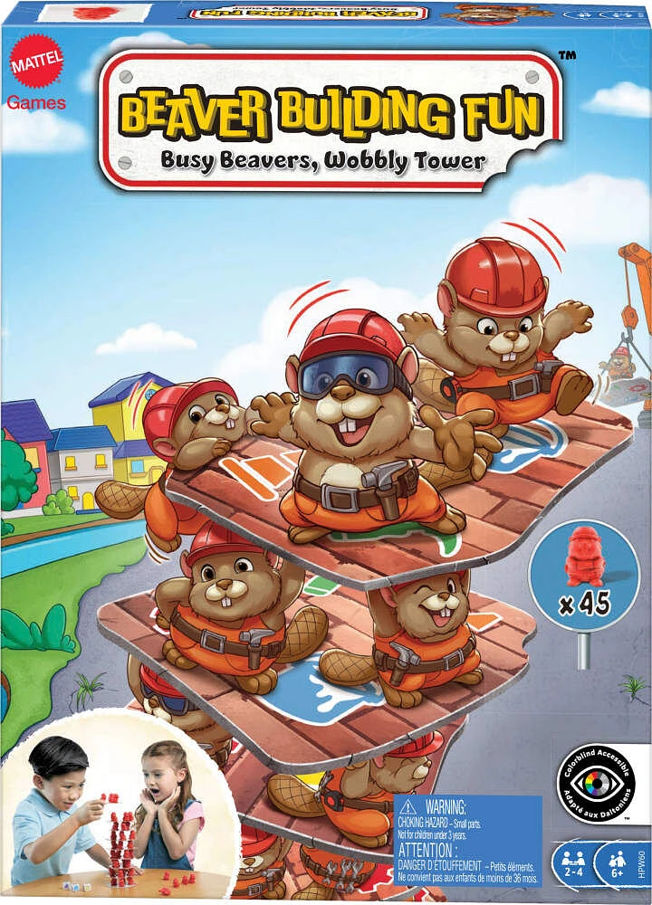 Beaver Building Fun Game for Kids, Family & Game Nights