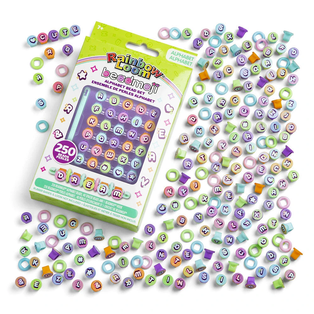 Rainbow Loom Alpha Beadmoji Beads