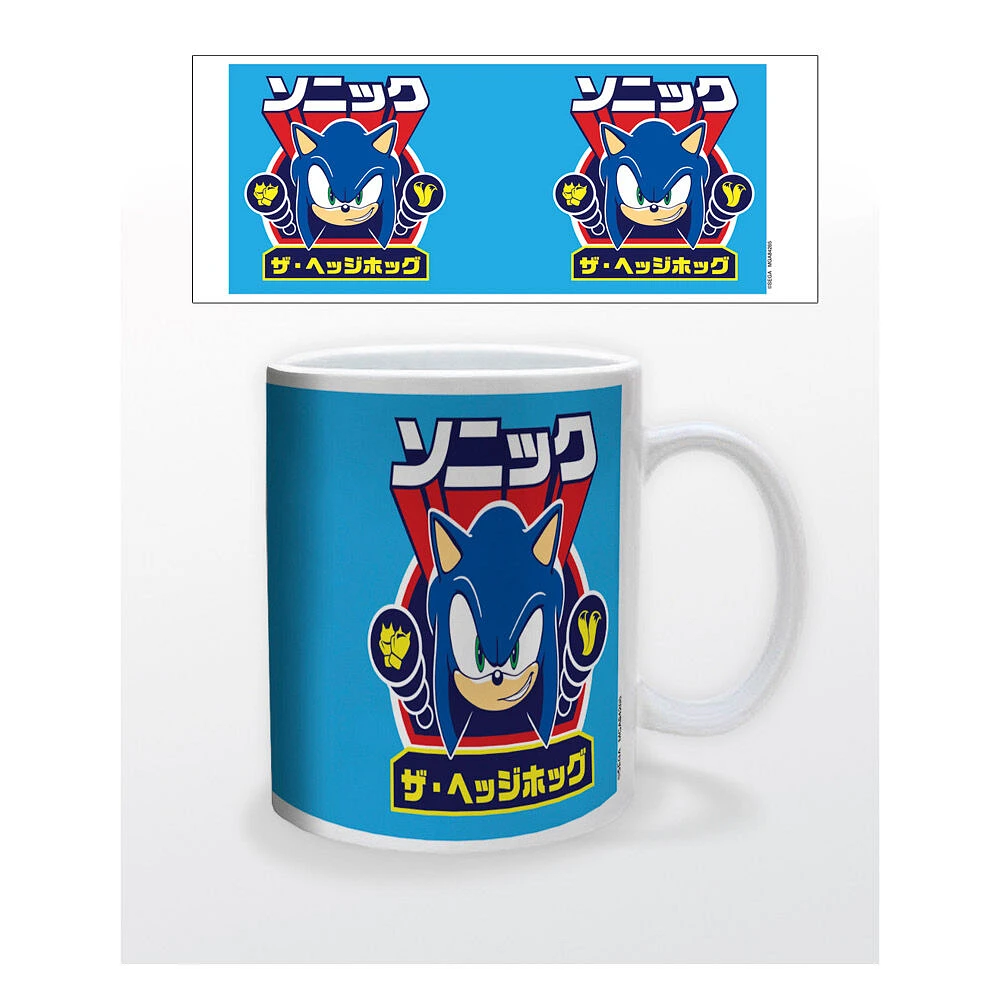 11 Oz Mug-Sonic-Japanese Scene