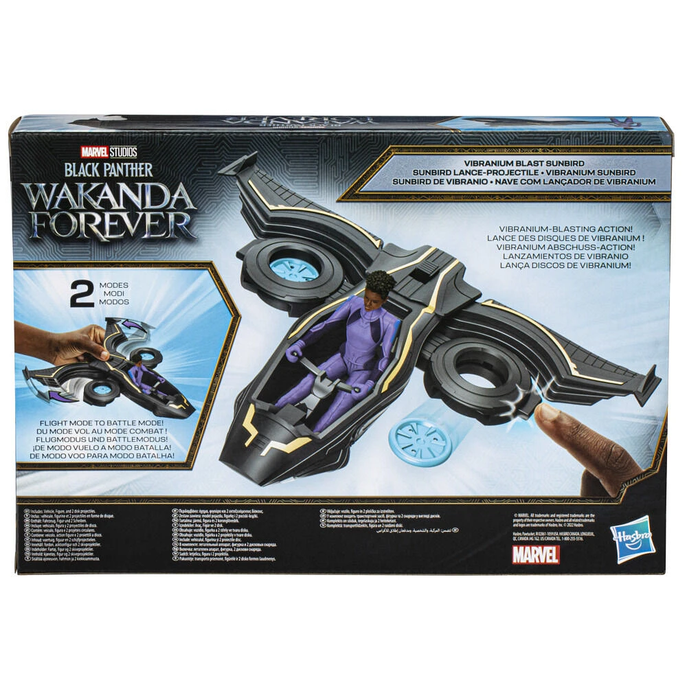 Marvel Studios' Black Panther Wakanda Forever Vibranium Blast Sunbird with 6-Inch Shuri Action Figure