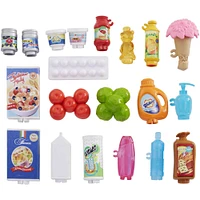 Barbie Doll and Supermarket Set, with Shopping Cart and 20 Pieces