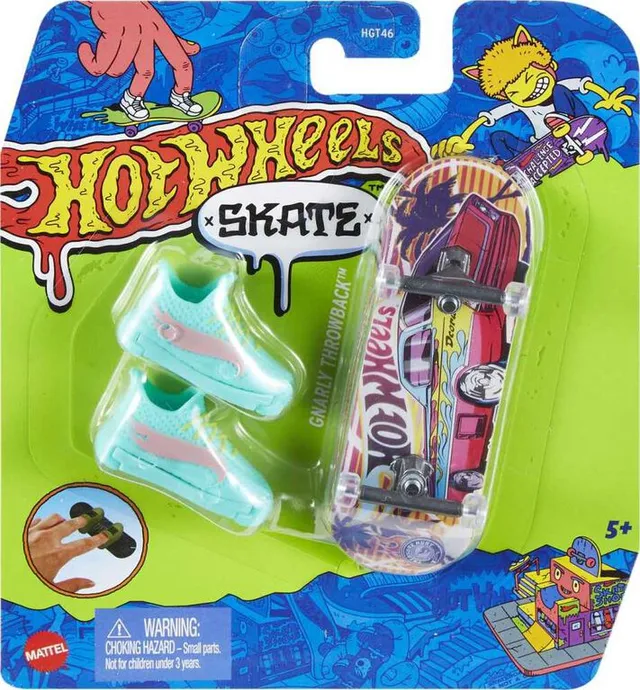 Tony Hawk partners with Hot Wheels for new finger skateboard toy