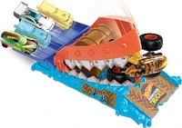 Hot WheelsMonster Trucks Arena Smashers Défi du CroqueTrésorCoffret