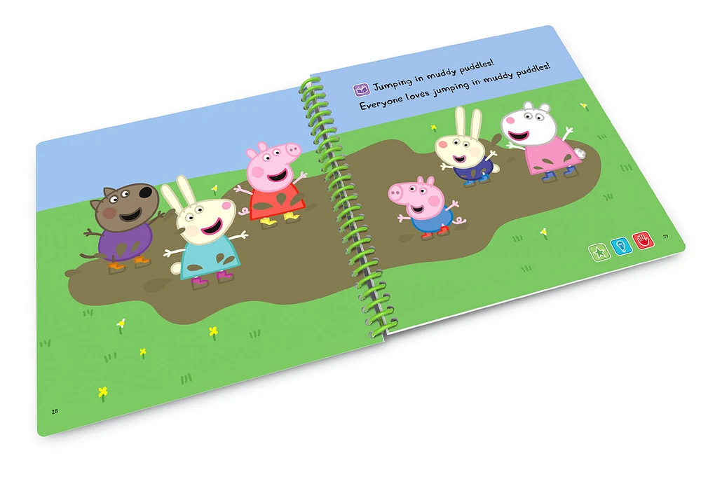 LeapFrog LeapStart 3D Peppa Pig Playing Together Livre d'histoires - Édition anglaise