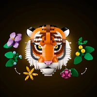 LEGO Art The Fauna Collection - Tiger,  DIY Set for Adults 18+ - New Home Housewarming Gift - 31217