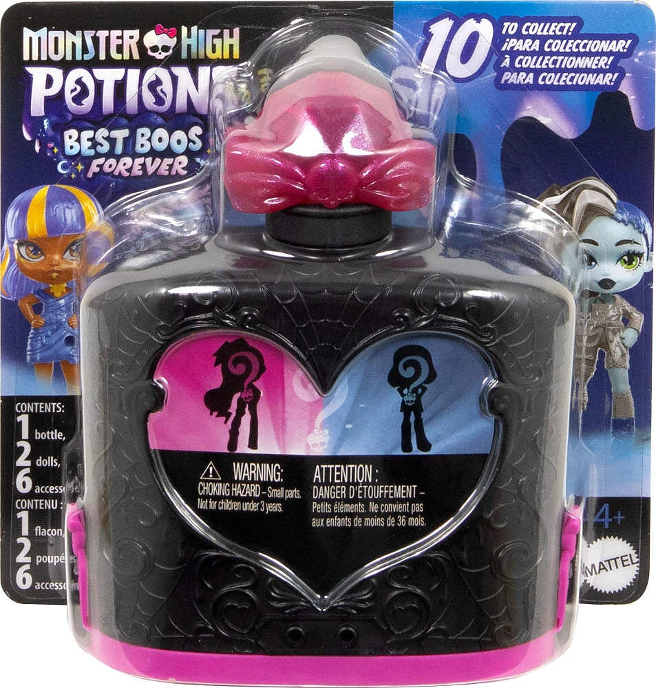 Monster High Potions Best Boos Forever Mini poupée 6 pouces, figurines surprises
