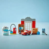 LEGO DUPLO Disney and Pixar Cars McQueen's Visit to Doc's Garage - Toddler Toy For Kids 2+ - 10456