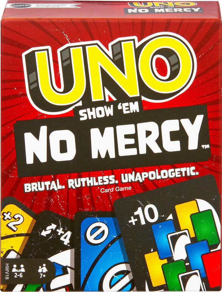 UNO Show 'em No Mercy Card Game