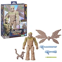 Marvel Studio's Gardiens de la galaxie Vol. 3, Titan Hero Series, figurine deluxe Blast 'N Battle Groot de 29 cm