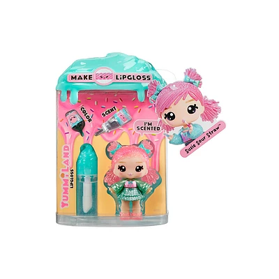 Yummiland Lip Gloss Doll - Susie Sour Straw