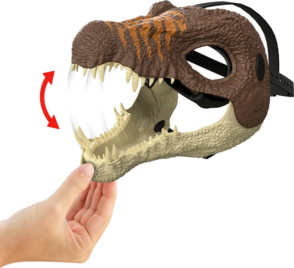 Jurassic World Rebirth Spinosaurus Dinosaur Mask, Role-Play Head Wear, Movie-Inspired Costume Gear