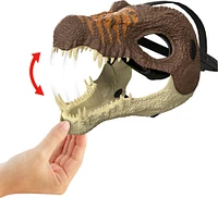 Jurassic World Rebirth Spinosaurus Dinosaur Mask, Role-Play Head Wear, Movie-Inspired Costume Gear