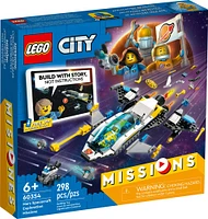 LEGO City Mars Spacecraft Exploration Missions 60354 Building Kit (298 Pieces)
