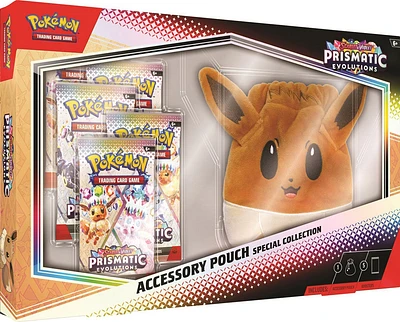 Pokemon Prismatic Evolutions Accessory Pouch Special Collection - English Edition