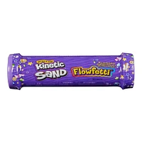 Kinetic Sand, Flowfetti, 113 g de sable à jouer avec des éléments paillettés, jouets sensoriels